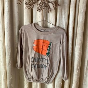 Boutique • Carrot Sweatshirt Dress